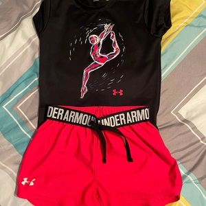 Under Amour shorts outfit